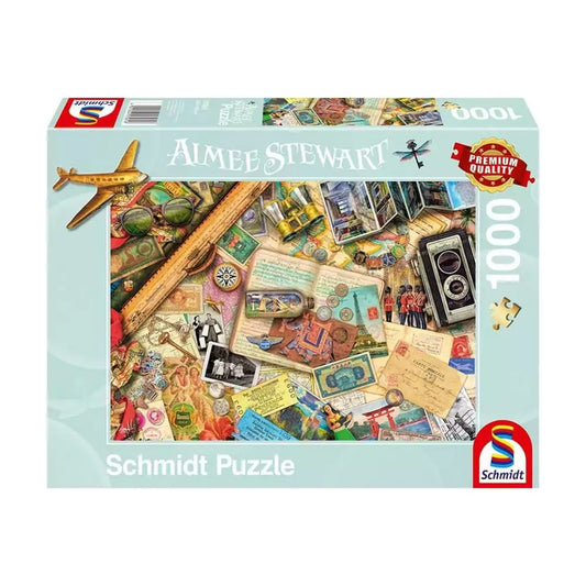 Puzzle Schmidt: Aimee Stewart - Travel Memories, 1000 darab