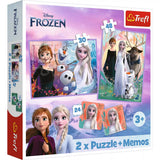 Trefl Puzzle: Disney Frozen II, set 2 în 1
