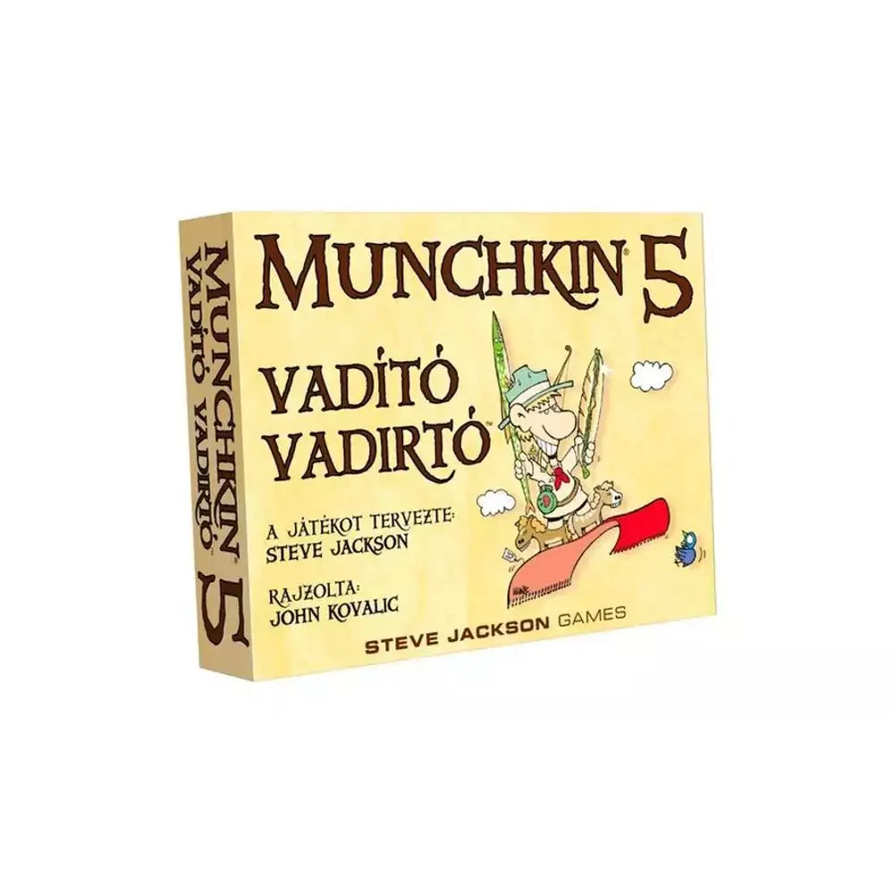 Munchkin 5 - Vadító vadirtók magyar nyelvű társasjáték