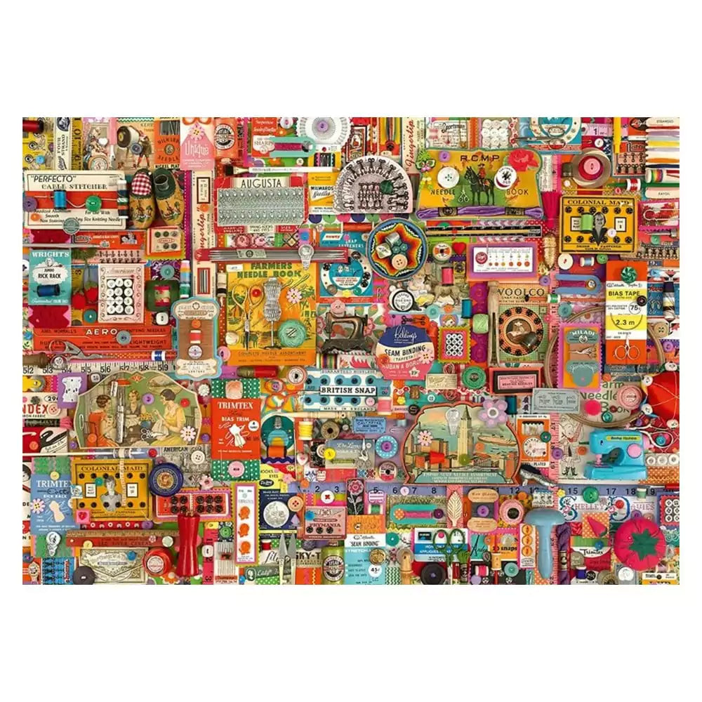 Puzzle Schmidt: Shelley Davies - Vintage haberdashery, 1000 darab