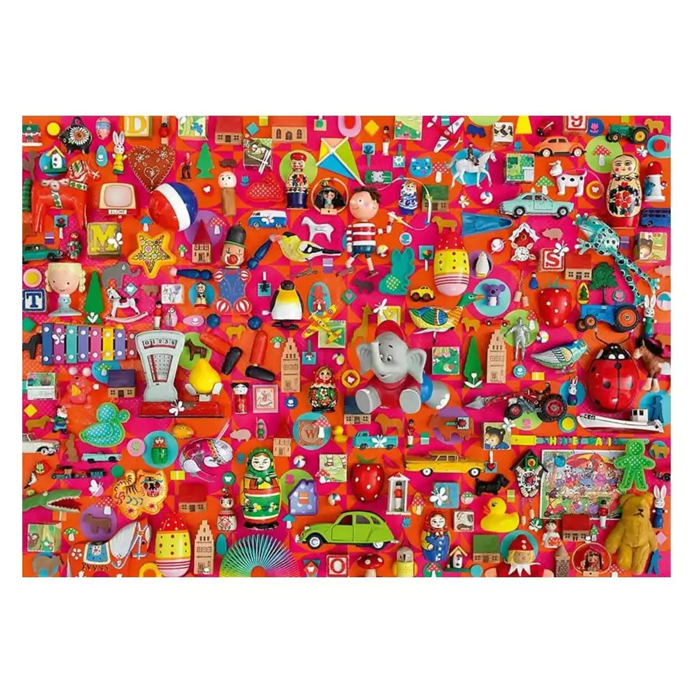 Puzzle Schmidt: Shelley Davies - Vintage Toys, 1000 darab