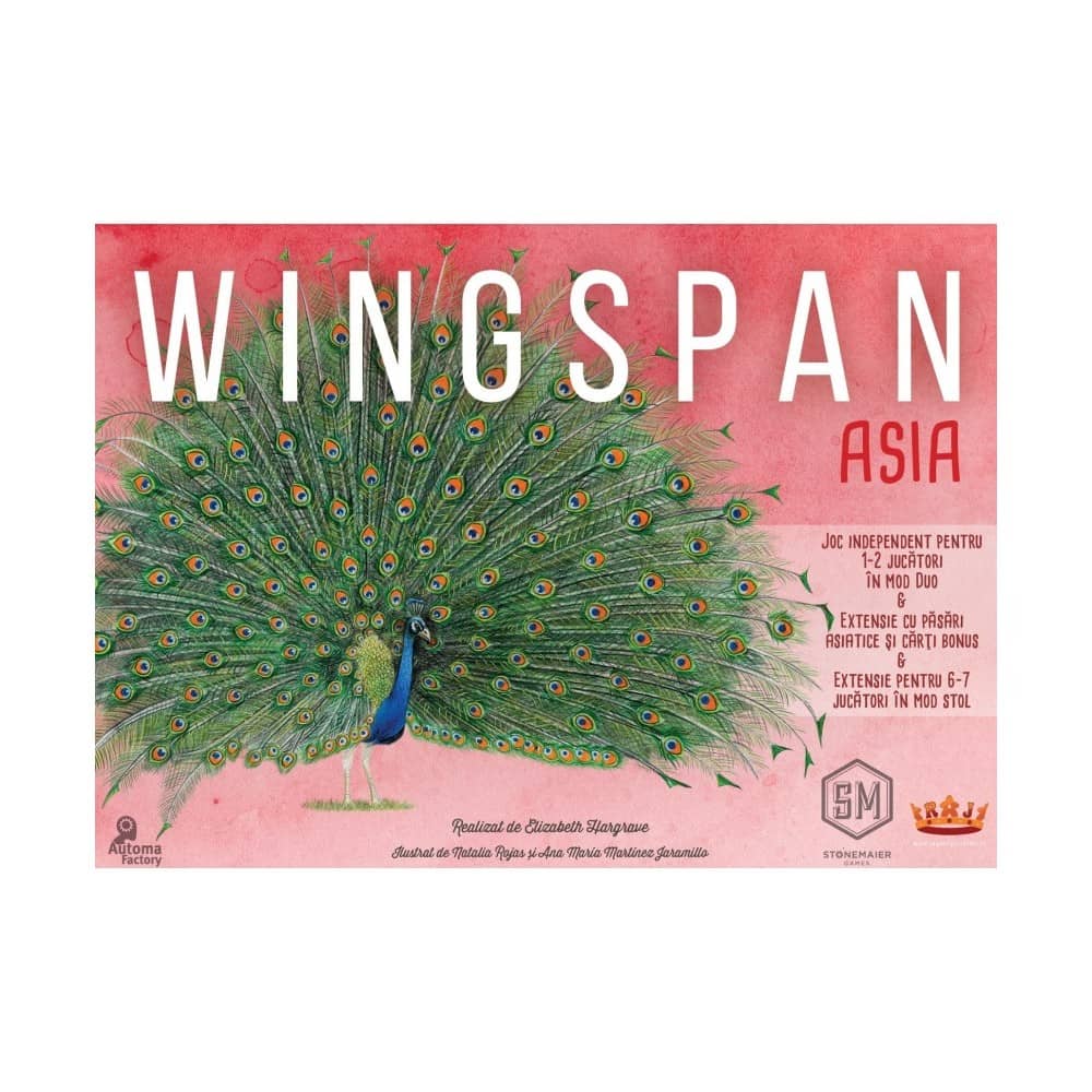 Wingspan Asia  - román nyelvű kiegészítő