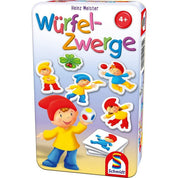 Würfel-zwerge fémdoboz Schmidt doboz fedolap