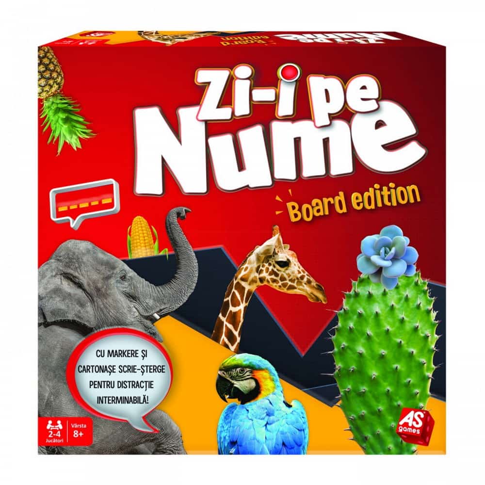 Zi-i pe nume Board Edition - román nyelvű társasjáték