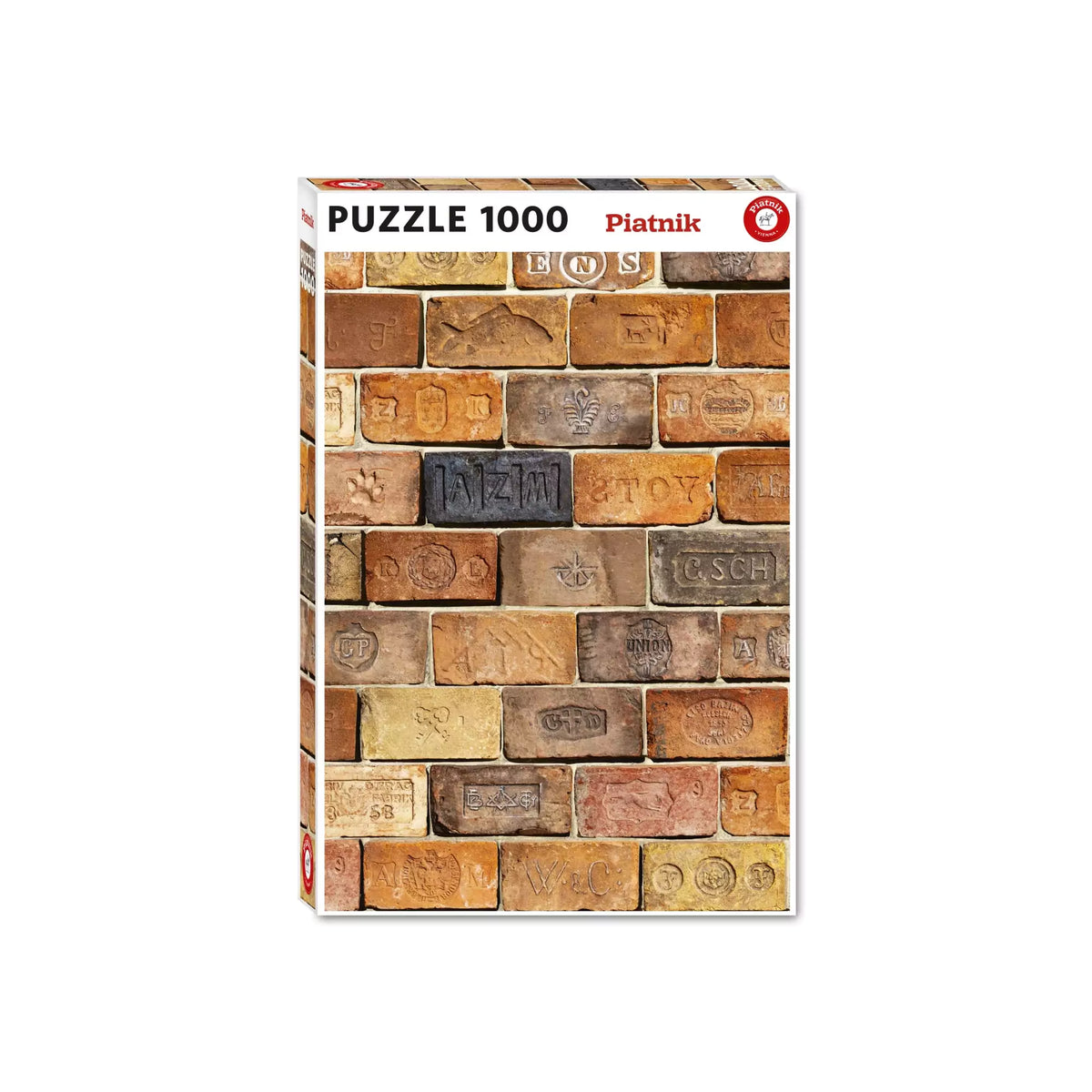 Ziegel / Bricks, 1000 darabos Piatnik Puzzle