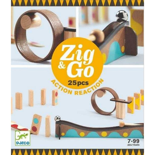 Djeco Zig & Go "Csengő", 25 darabos készlet - csomagolas elolnezet
