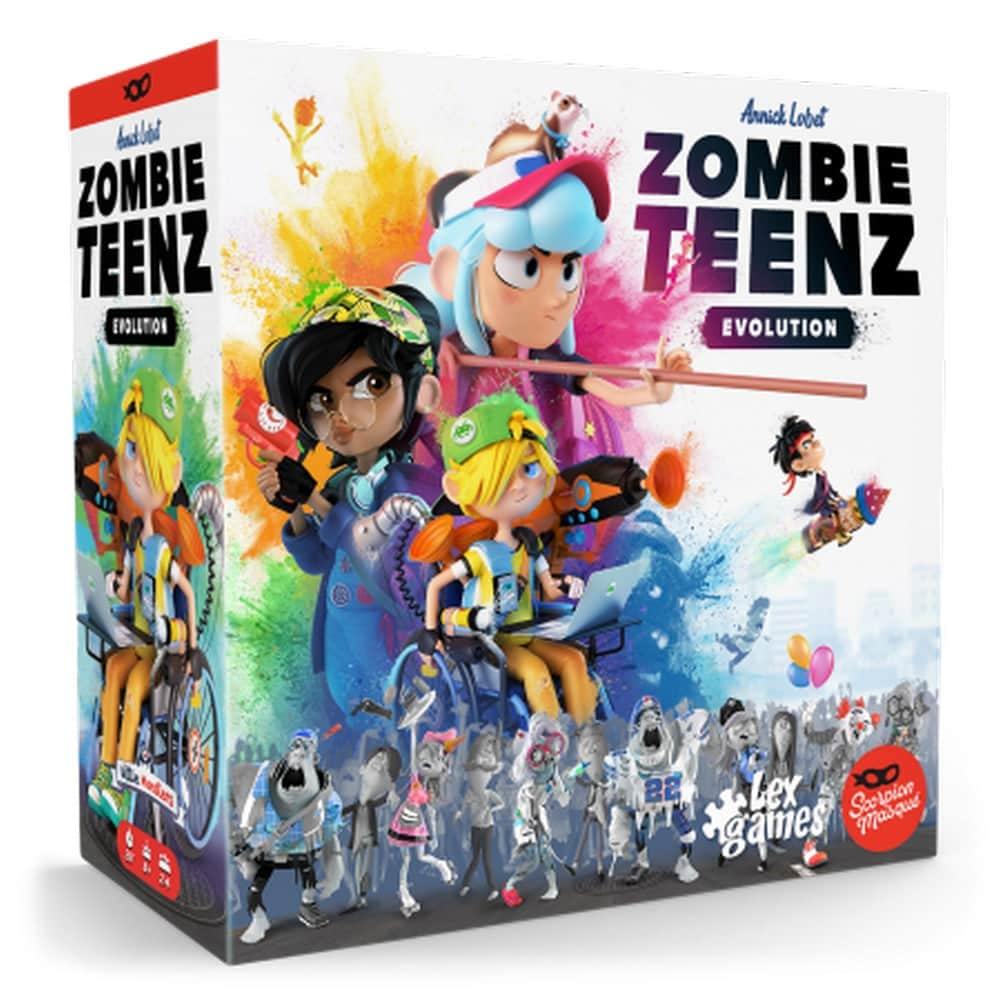 Zombie Teenz Evolution-román nyelvű társasjáték