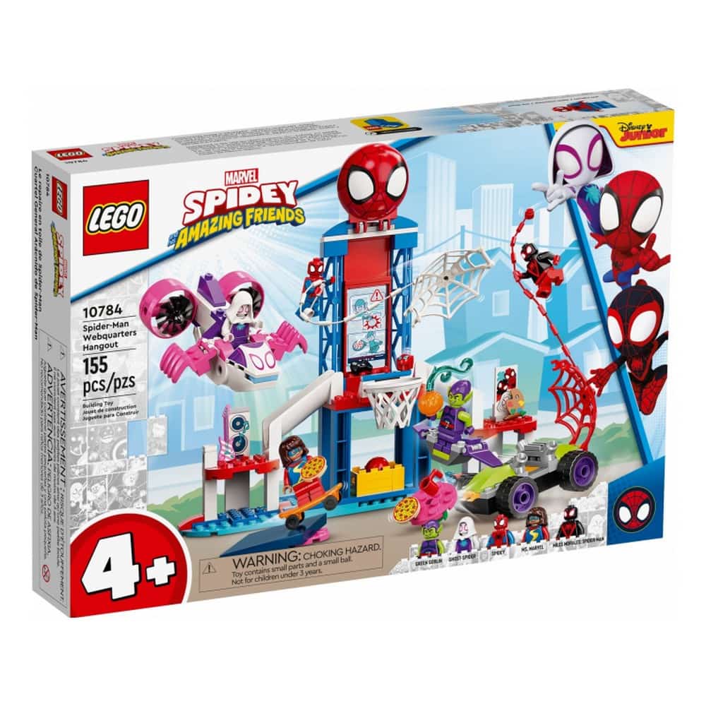 LEGO Marvel Pókember főhadiszállása 10784 155 darabos
