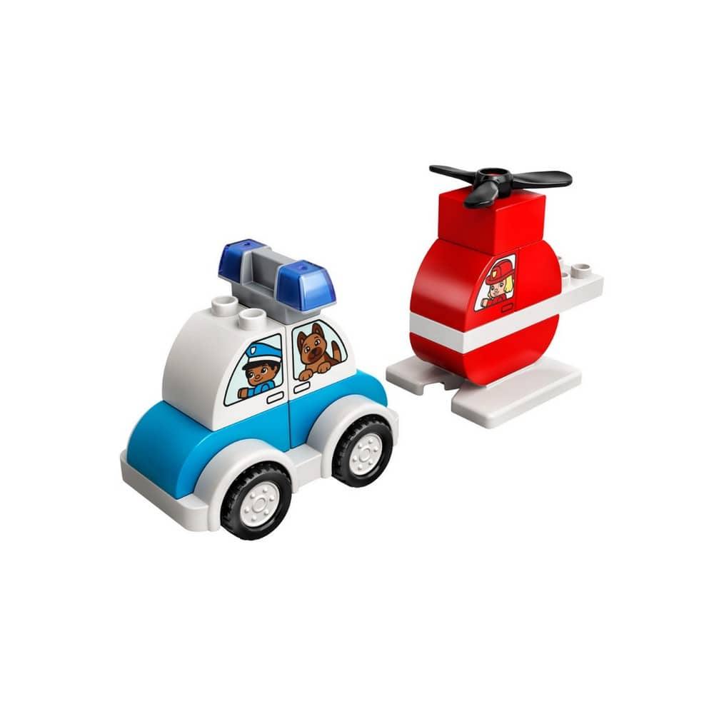 Lego Duplo Tűzoltó helikopter és rendőrautó 10957 - Játszma.ro - A maradandó élmények boltja