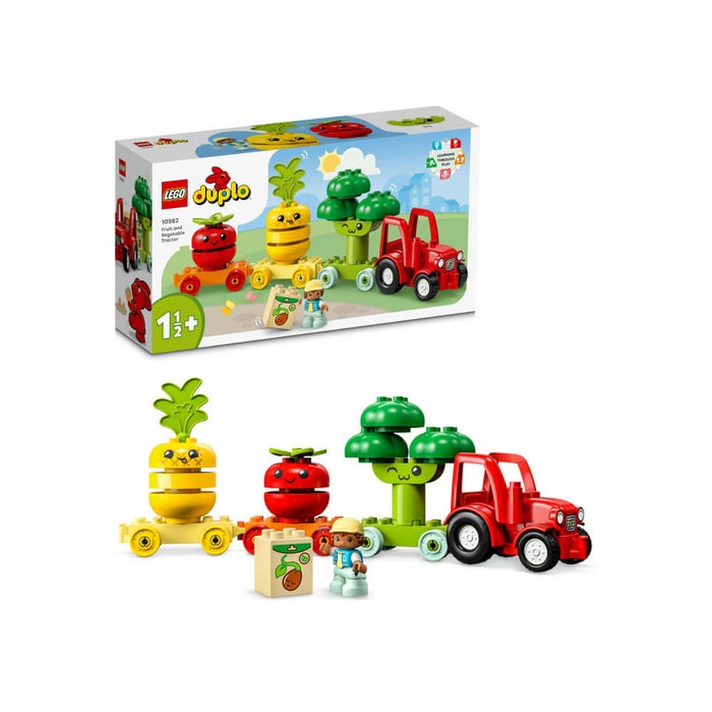 LEGO DUPLO Gyümölcs- és zöldségtraktor 10982 19 darabos