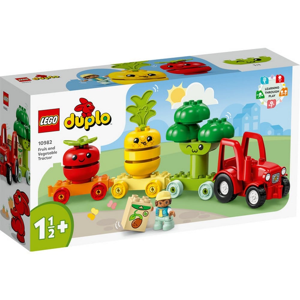 LEGO DUPLO Gyümölcs- és zöldségtraktor 10982 19 darabos
