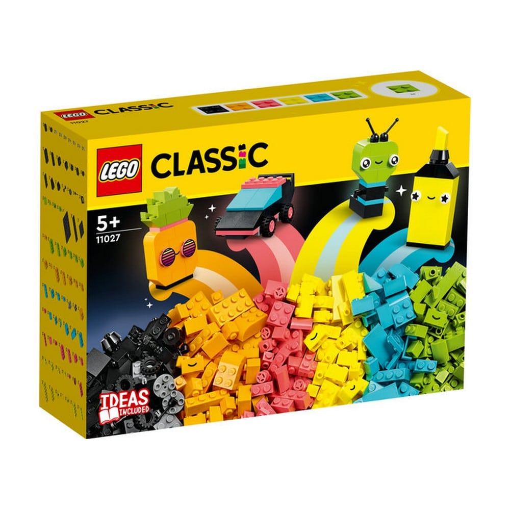 LEGO Classic Kreatív neon kockák 11027 333 darabos
