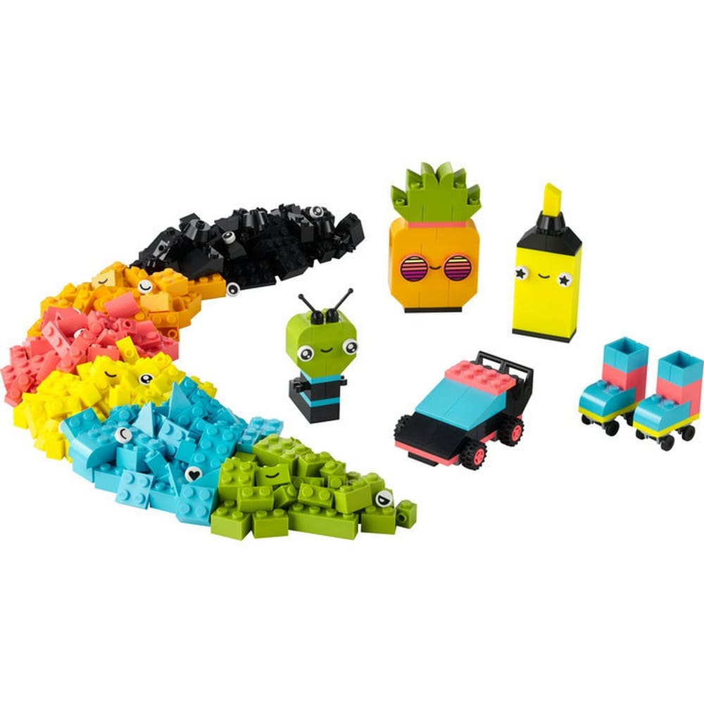 LEGO Classic Kreatív neon kockák 11027 333 darabos