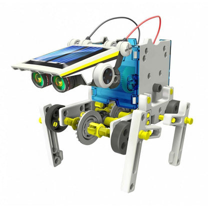 Robot Építő Készlet - Solar Powered Robot (14 az 1-ben) - Játszma.ro - A maradandó élmények boltja