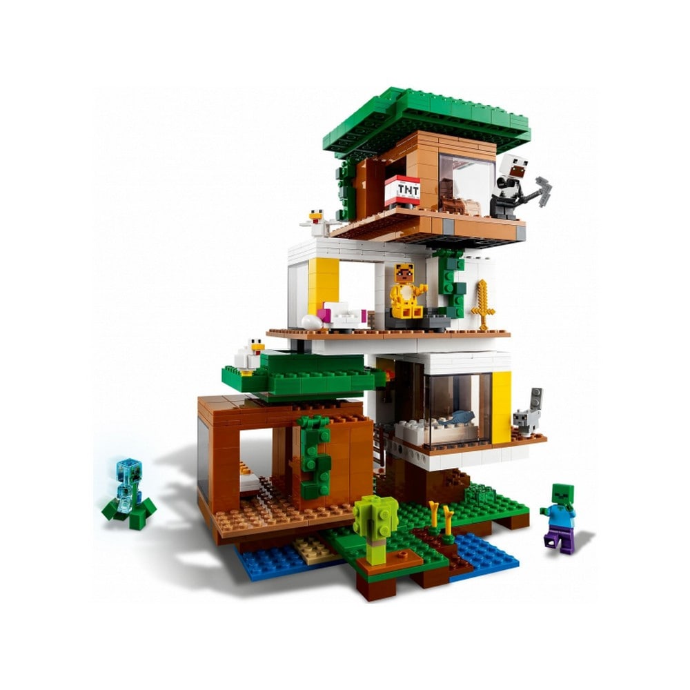 LEGO Minecraft A modern lombház 21174 909 darabos