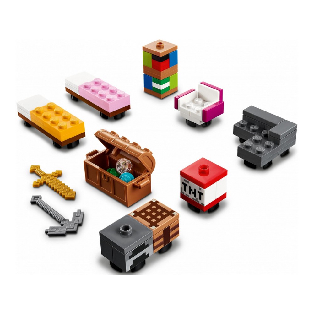 LEGO Minecraft A modern lombház 21174 909 darabos
