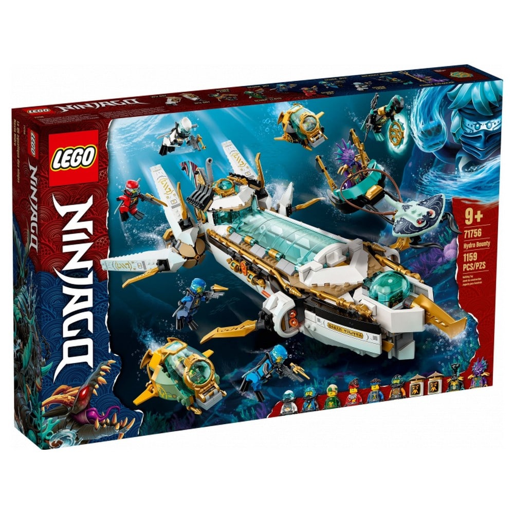 LEGO NINJAGO Vízi fejvadász 71756 1159 darabos