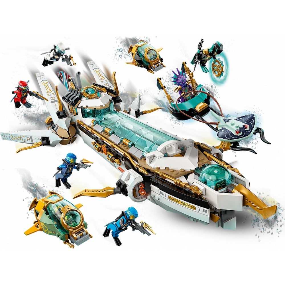 LEGO NINJAGO Vízi fejvadász 71756 1159 darabos