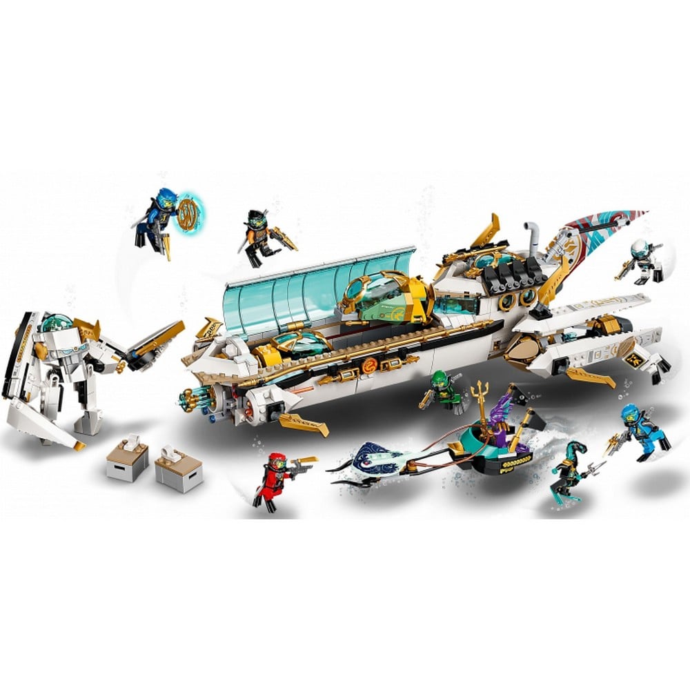LEGO NINJAGO Vízi fejvadász 71756 1159 darabos