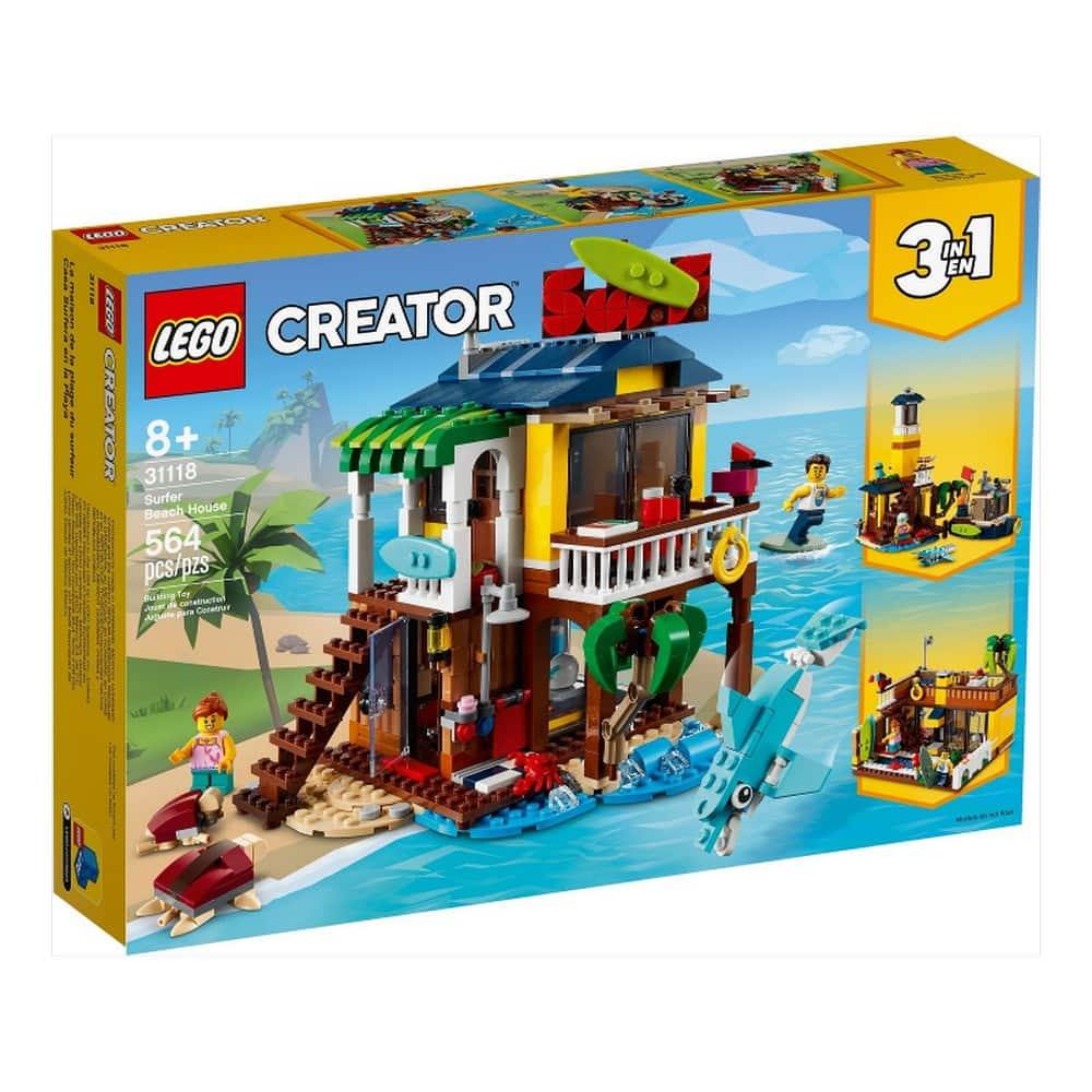 Lego Creator Surfer Beach House 31118 - Játszma.ro - A maradandó élmények boltja