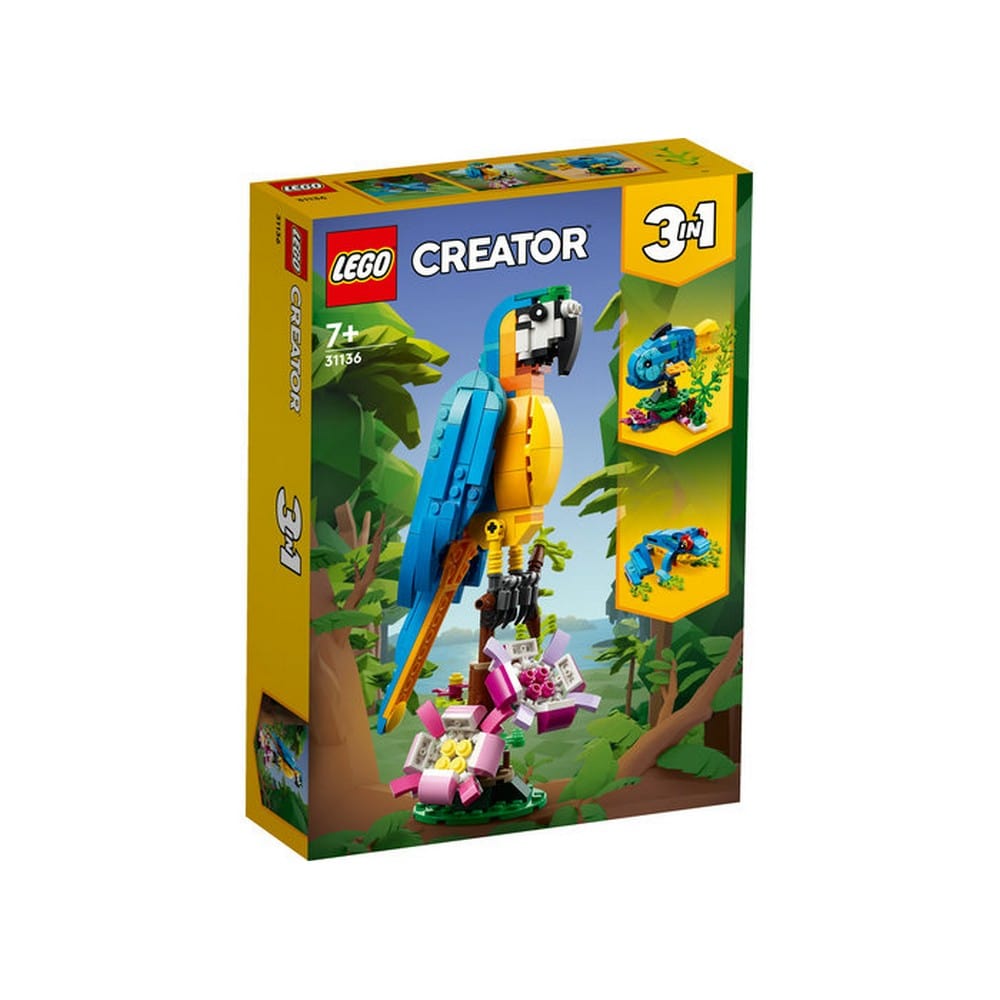 LEGO Creator Egzotikus papagáj 31136 253 darabos