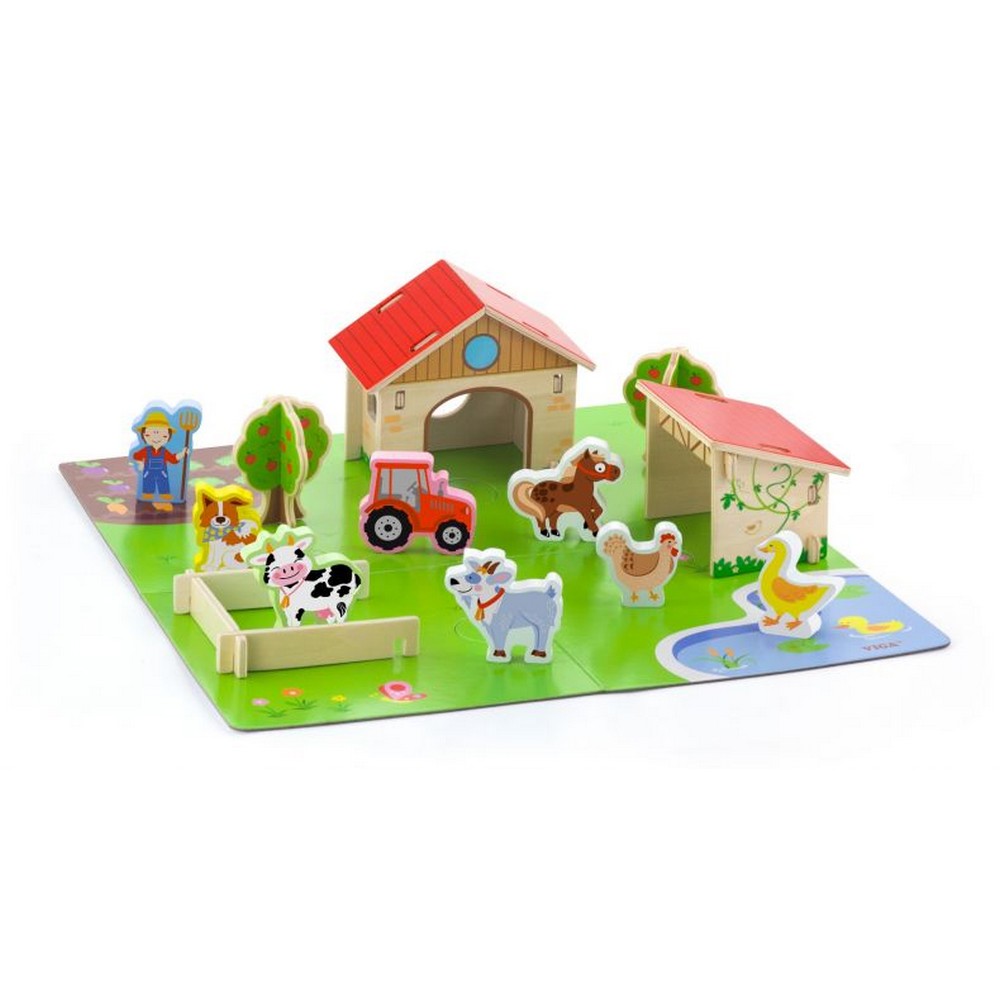 3D Farm fából, Viga