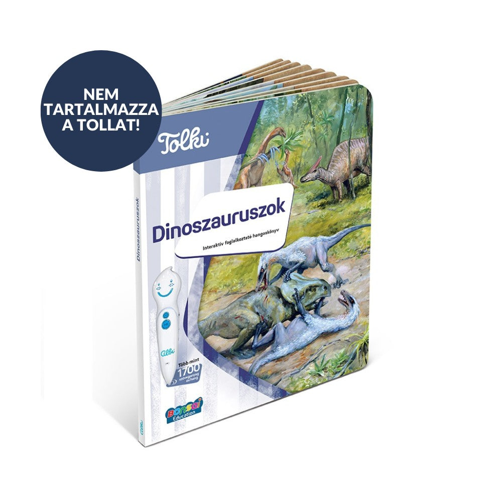 Tolki interaktív könyv - Dinoszauruszok