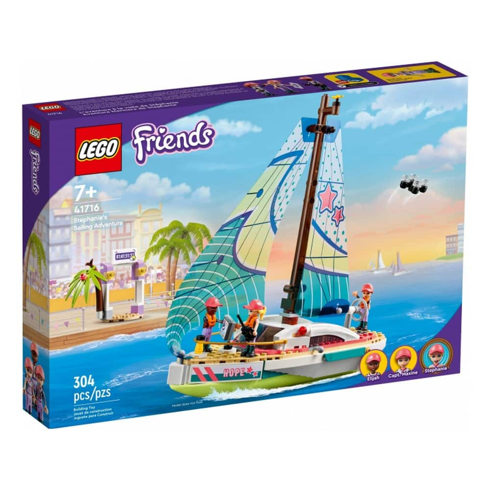 LEGO Friends Stephanie vitorlás kalandja 41716 304 darabos