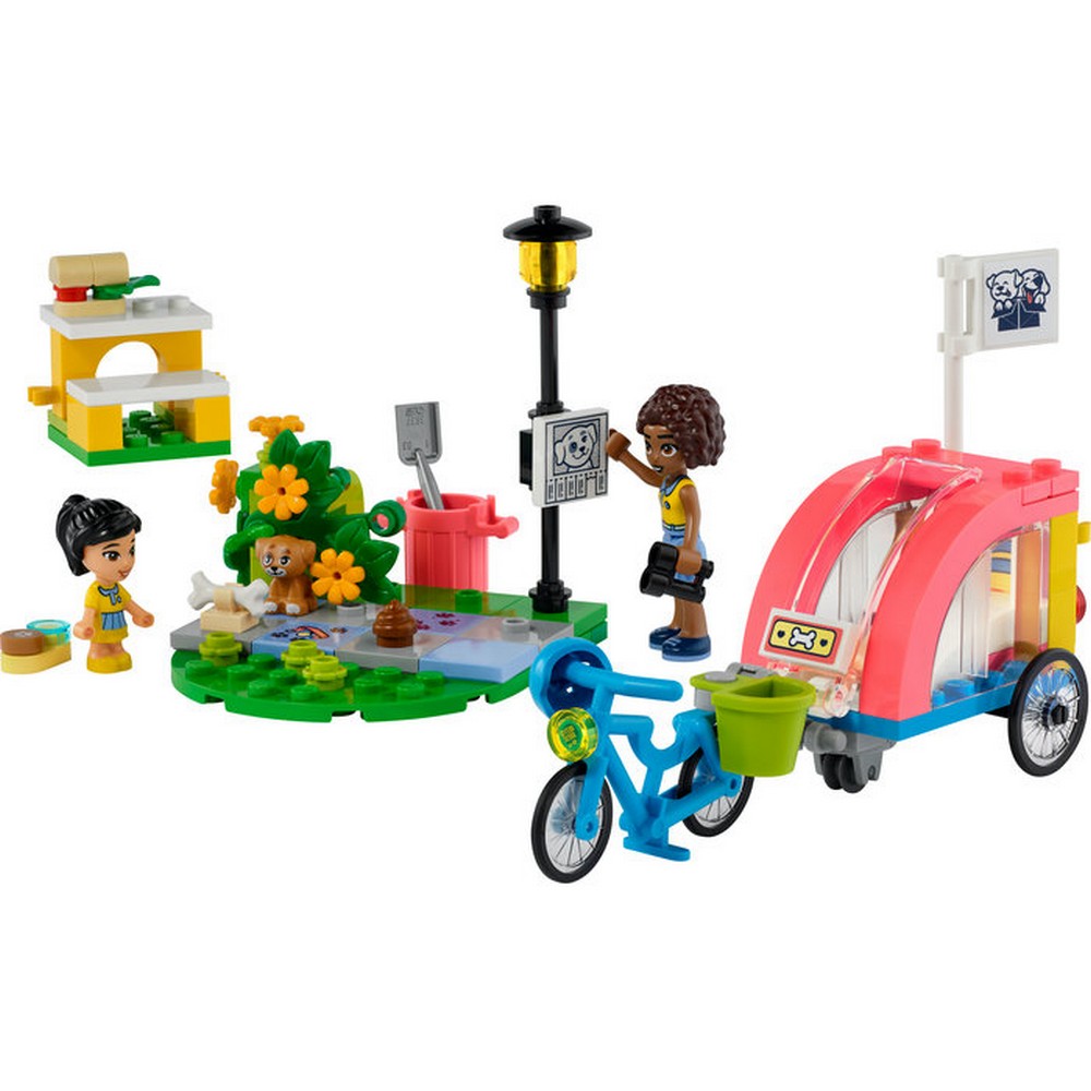 LEGO Friends Kutyamentő bicikli 41738 125 darabos
