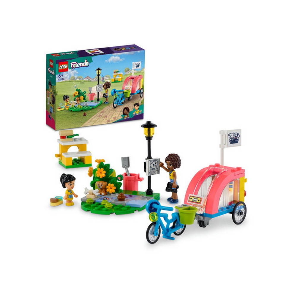 LEGO Friends Kutyamentő bicikli 41738 125 darabos