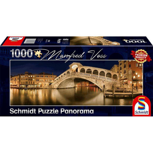 1000-es Puzzle Manfred Voss: Rialto Bridge-Schmidt-1-Játszma.ro - A maradandó élmények boltja