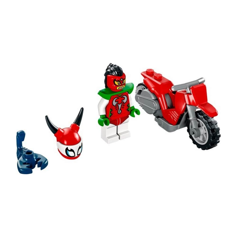 LEGO City Vakmerő skorpió kaszkadőr motorkerékpár 60332