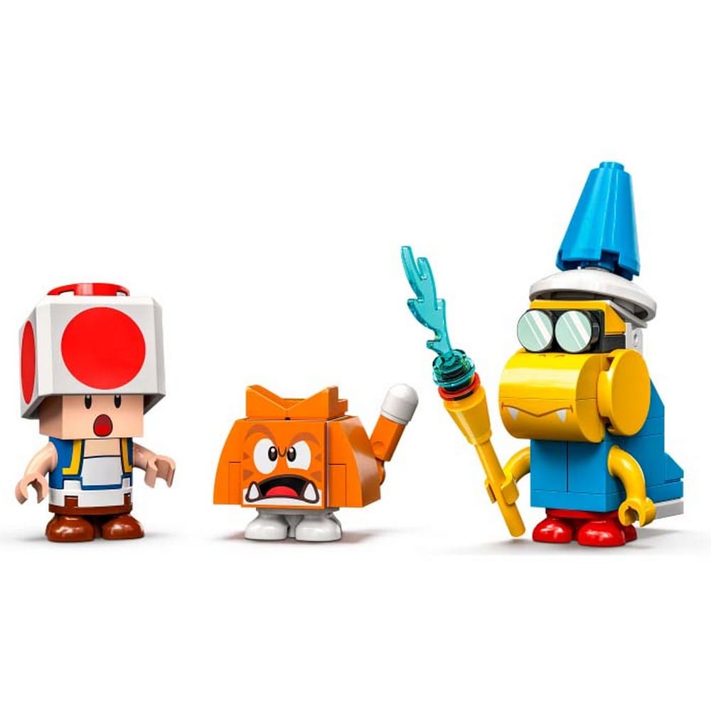 LEGO Super Mario Peach macskajelmez és befagyott torony kiegészítő szett 71407 494 darabos