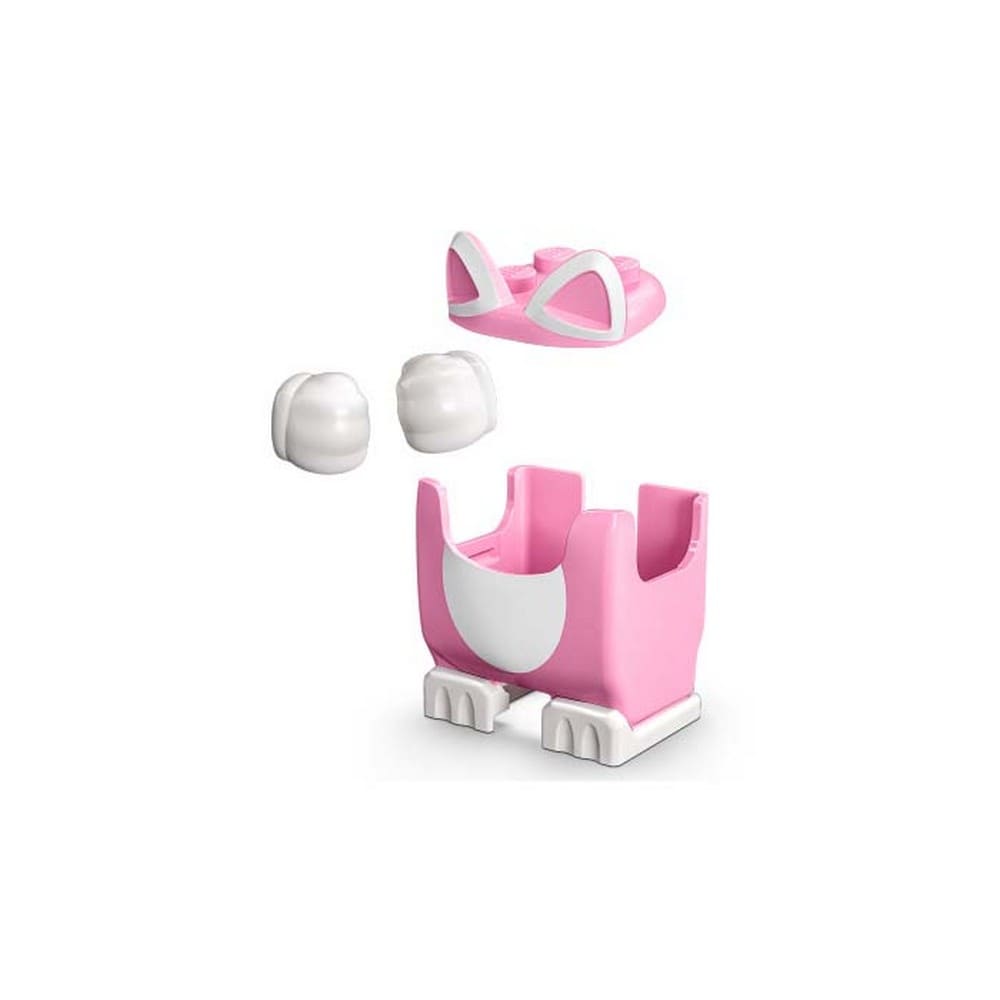 LEGO Super Mario Peach macskajelmez és befagyott torony kiegészítő szett 71407 494 darabos
