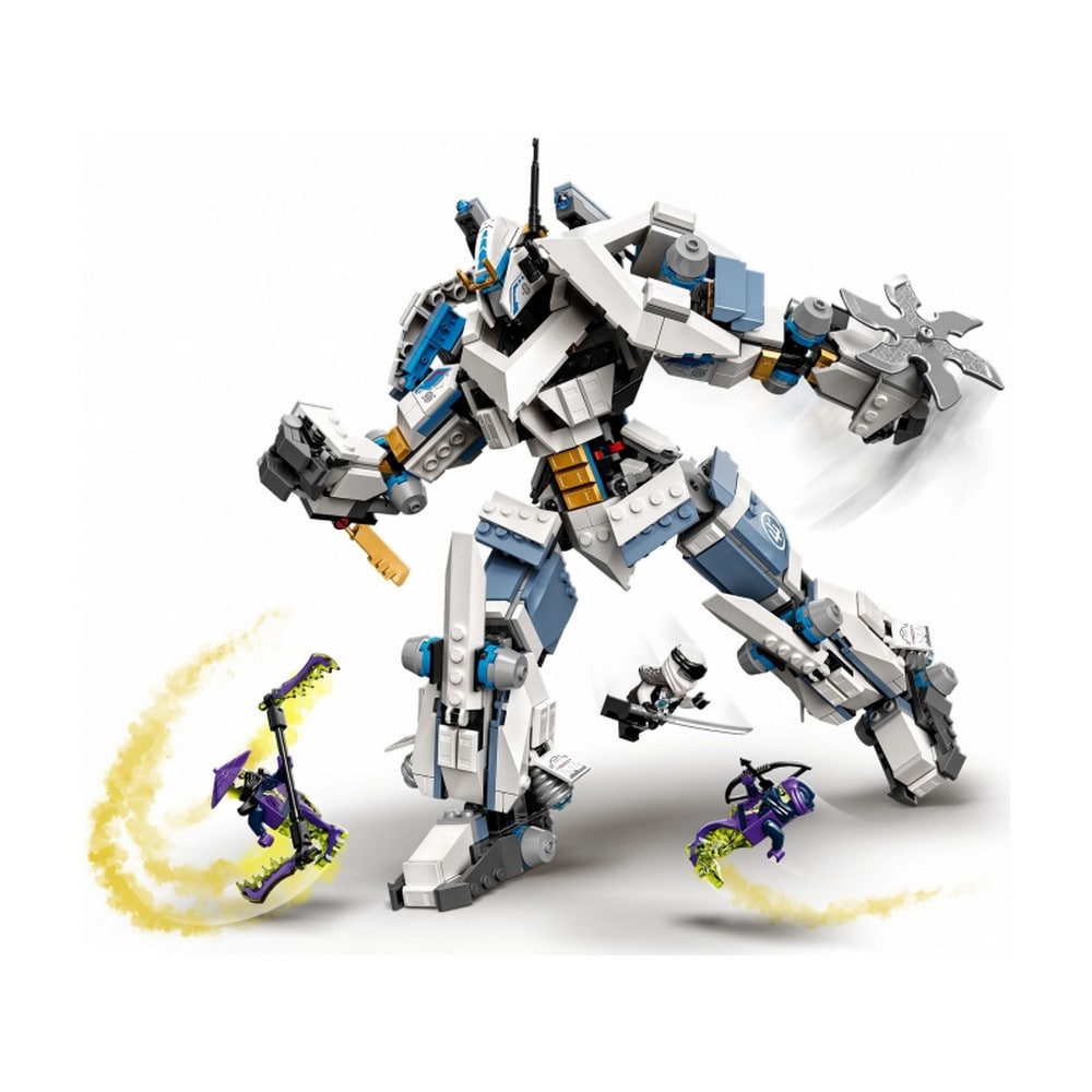 LEGO NINJAGO Zane mechanikus Titánjának csatája 71738 840 darabos
