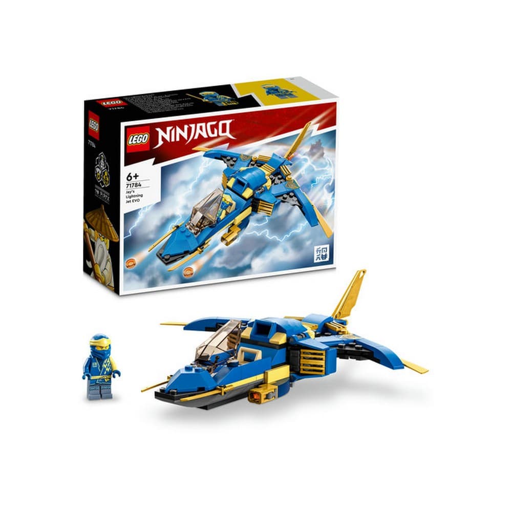 LEGO NINJAGO Jay EVO villám repülője 71784 146 darabos