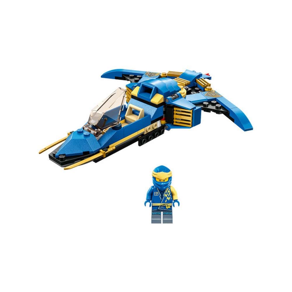 LEGO NINJAGO Jay EVO villám repülője 71784 146 darabos