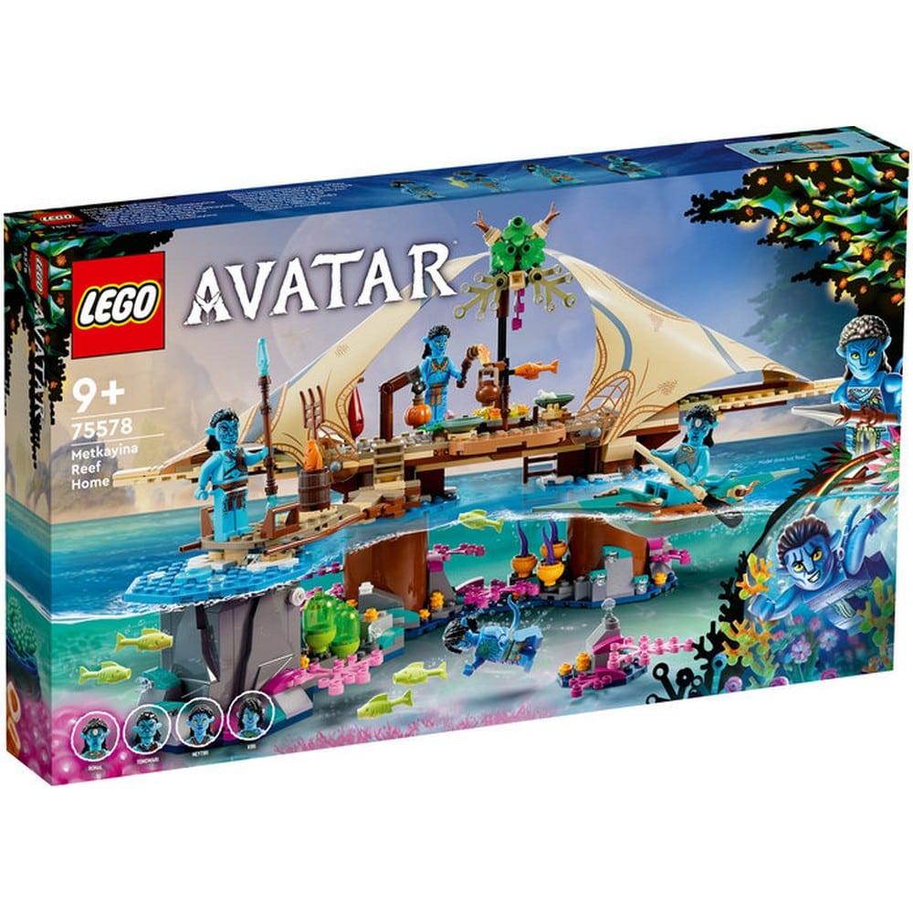 LEGO Avatar Metkayina otthona a zátonyon 75578 528 darabos