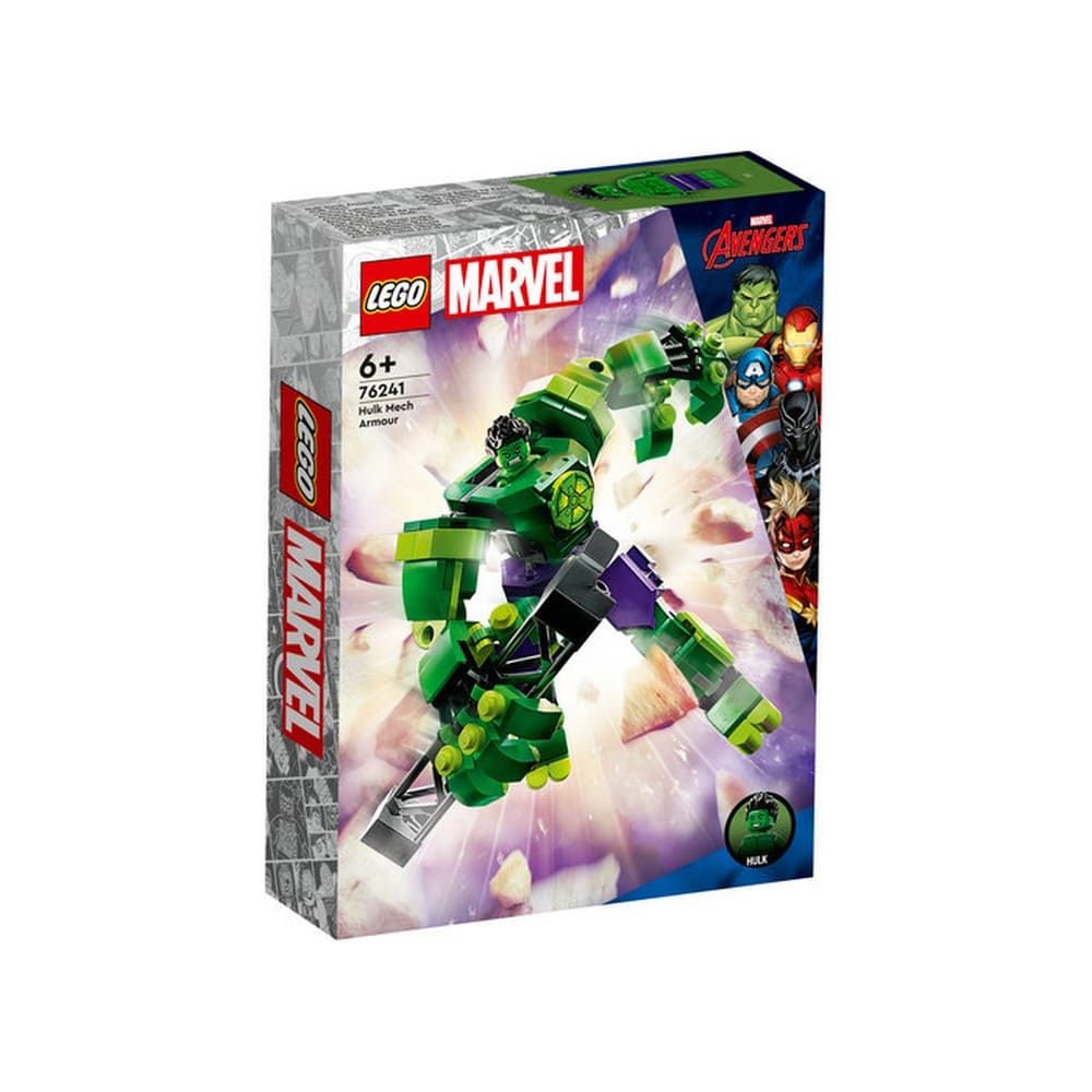 LEGO Marvel Hulk páncélozott robotja 76241 138 darabos