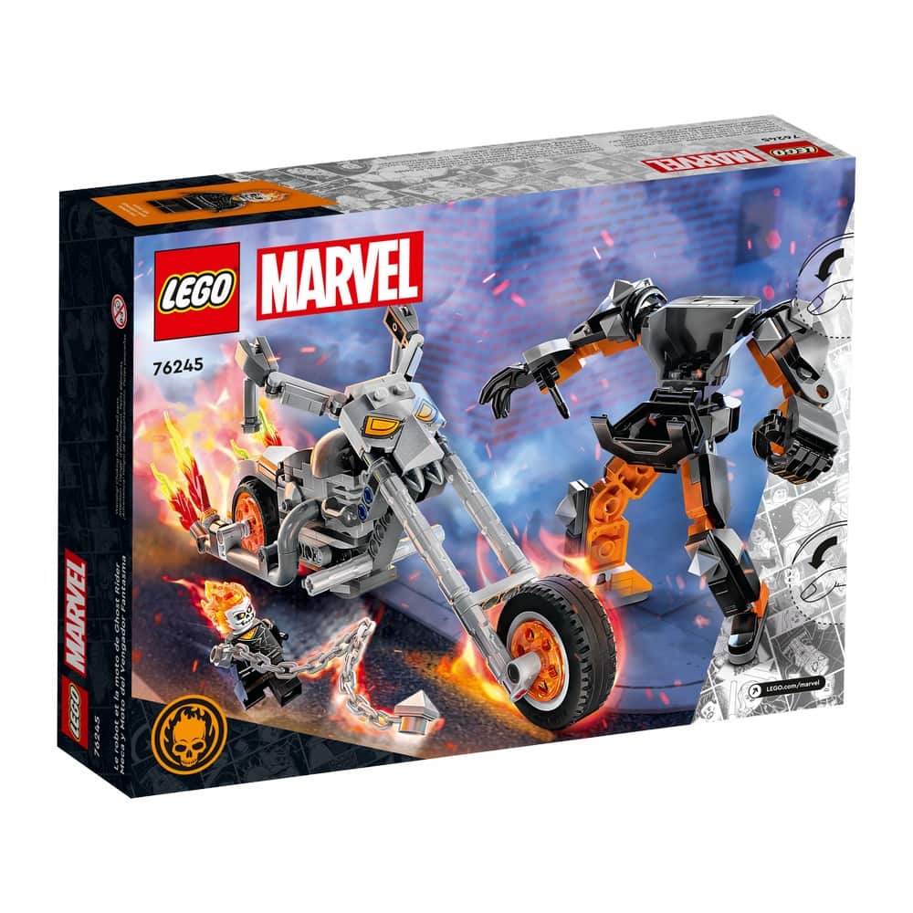 LEGO Marvel Szellemlovas robot és motor 76245 264 darabos