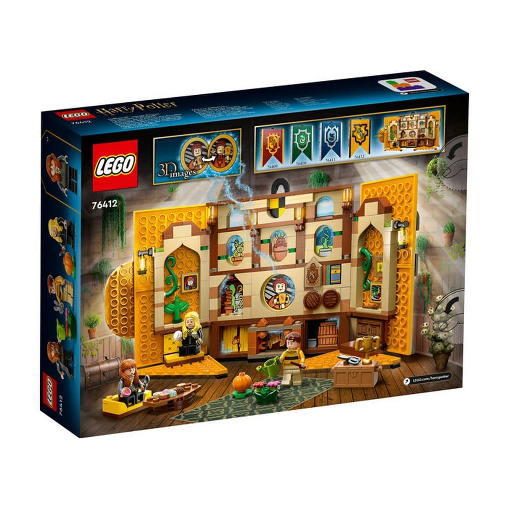 LEGO Harry Potter A Hugrabug ház címere 76412 313 darabos