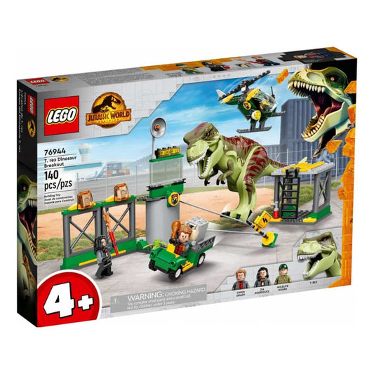 LEGO Jurassic World T-Rex dinoszaurusz szökés 76944