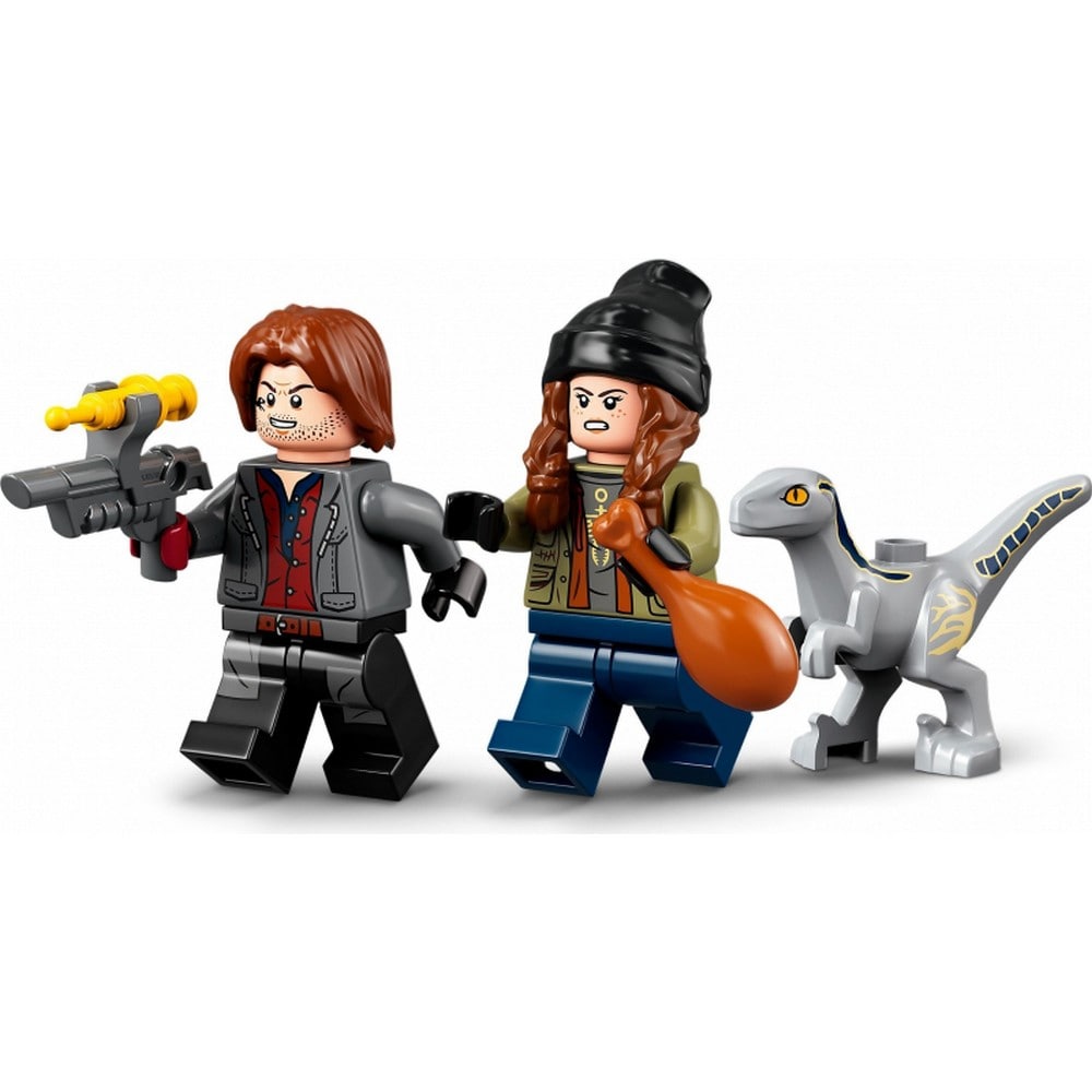 LEGO Jurassic World Kék és Béta velociraptorok elfogása 76946