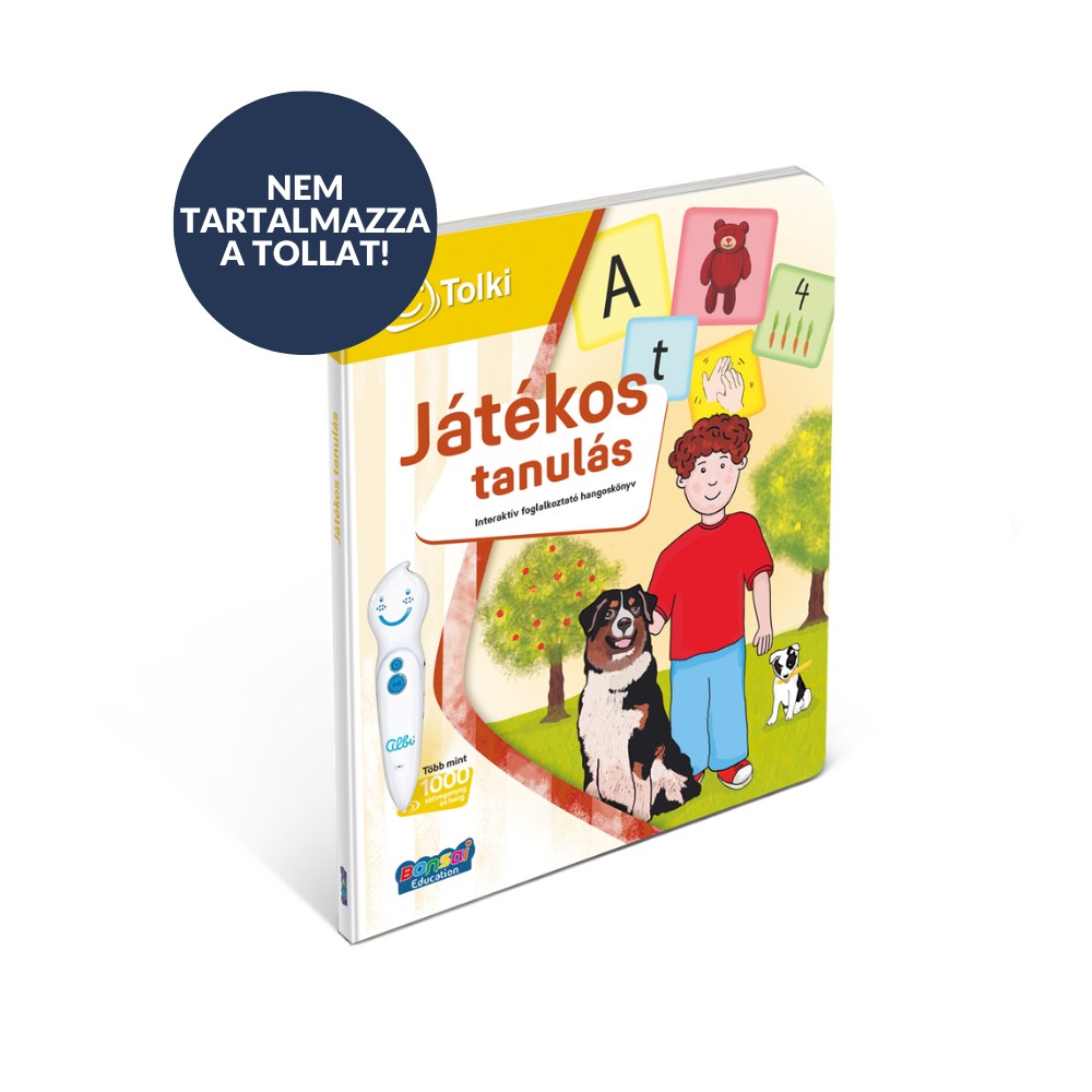 Tolki interaktív könyv - Játékos tanulás