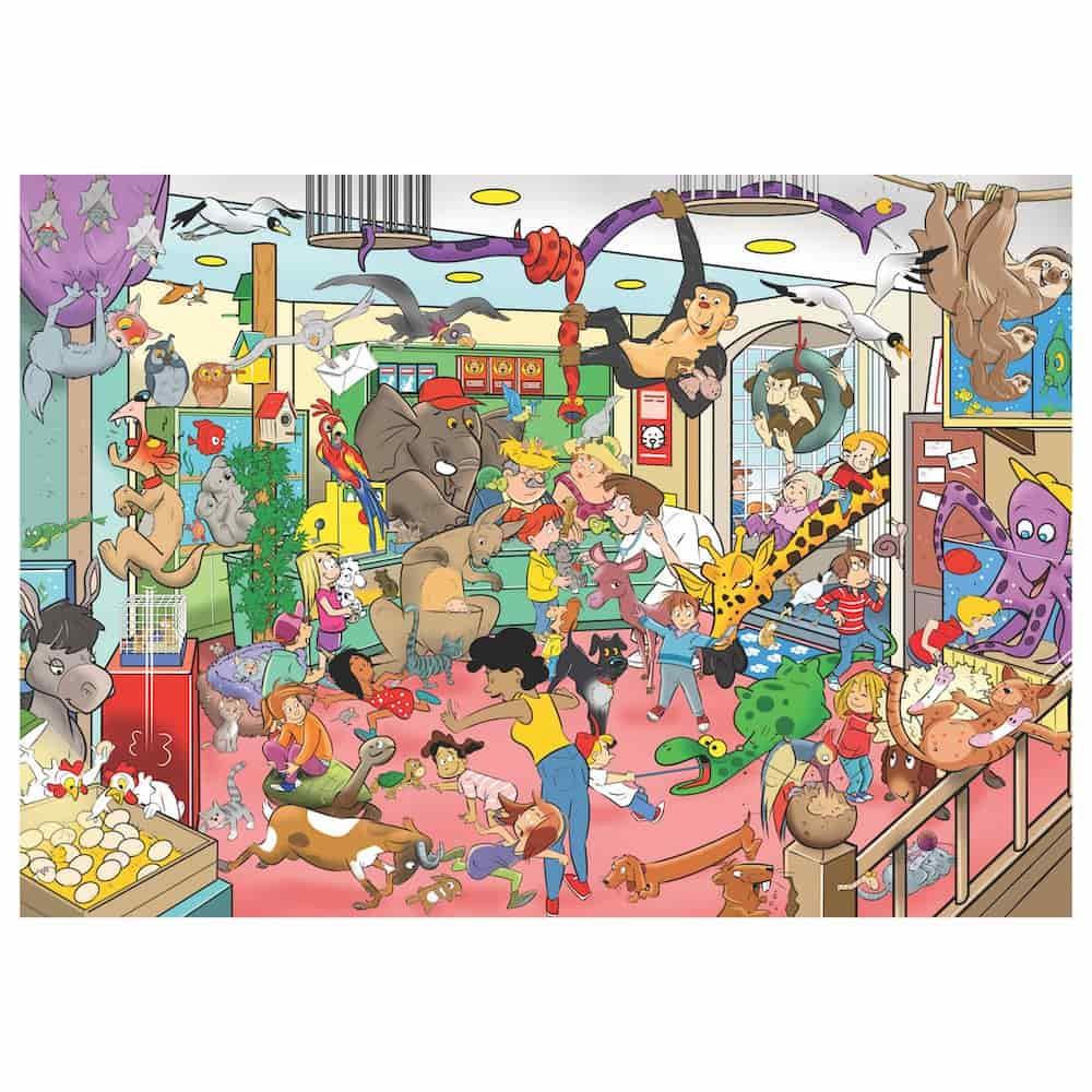 Wacky World Puzzle, 1000 darabos, Állatkereskedés - Játszma.ro - A maradandó élmények boltja