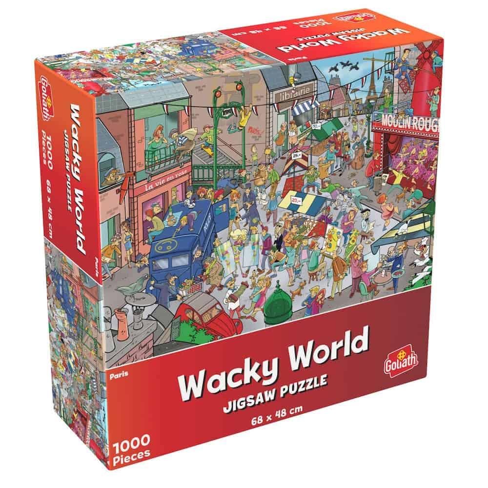 Wacky World Puzzle, 1000 darabos, Párizs - Játszma.ro - A maradandó élmények boltja
