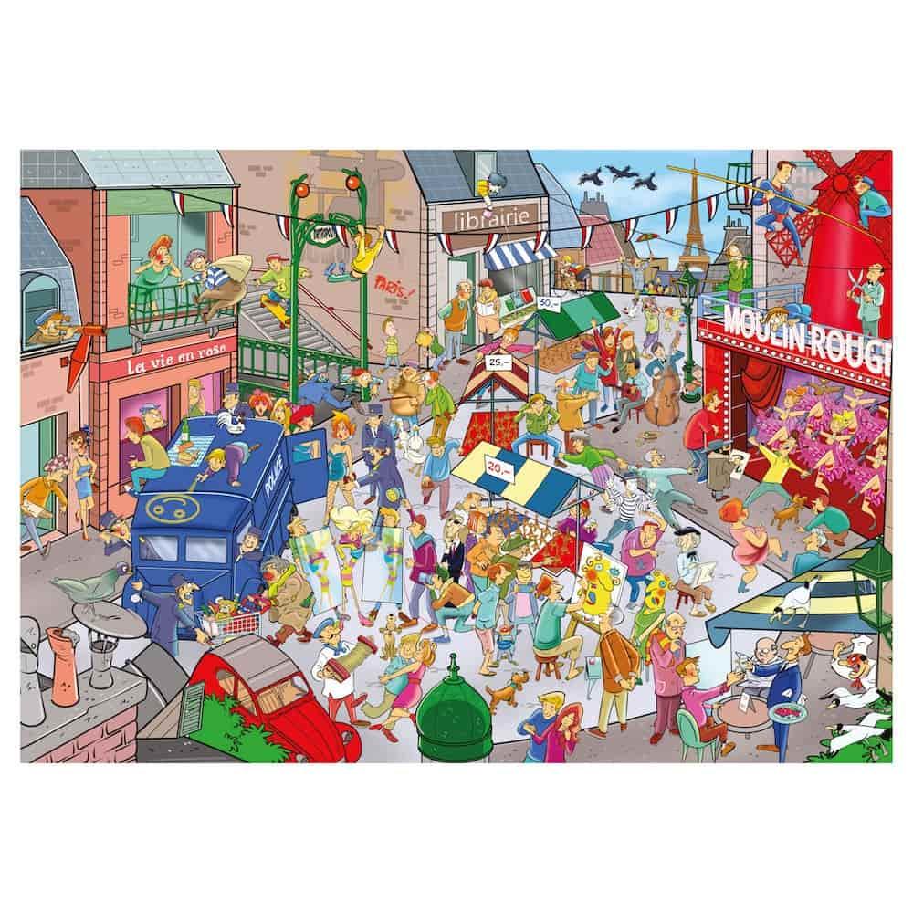 Wacky World Puzzle, 1000 darabos, Párizs - Játszma.ro - A maradandó élmények boltja