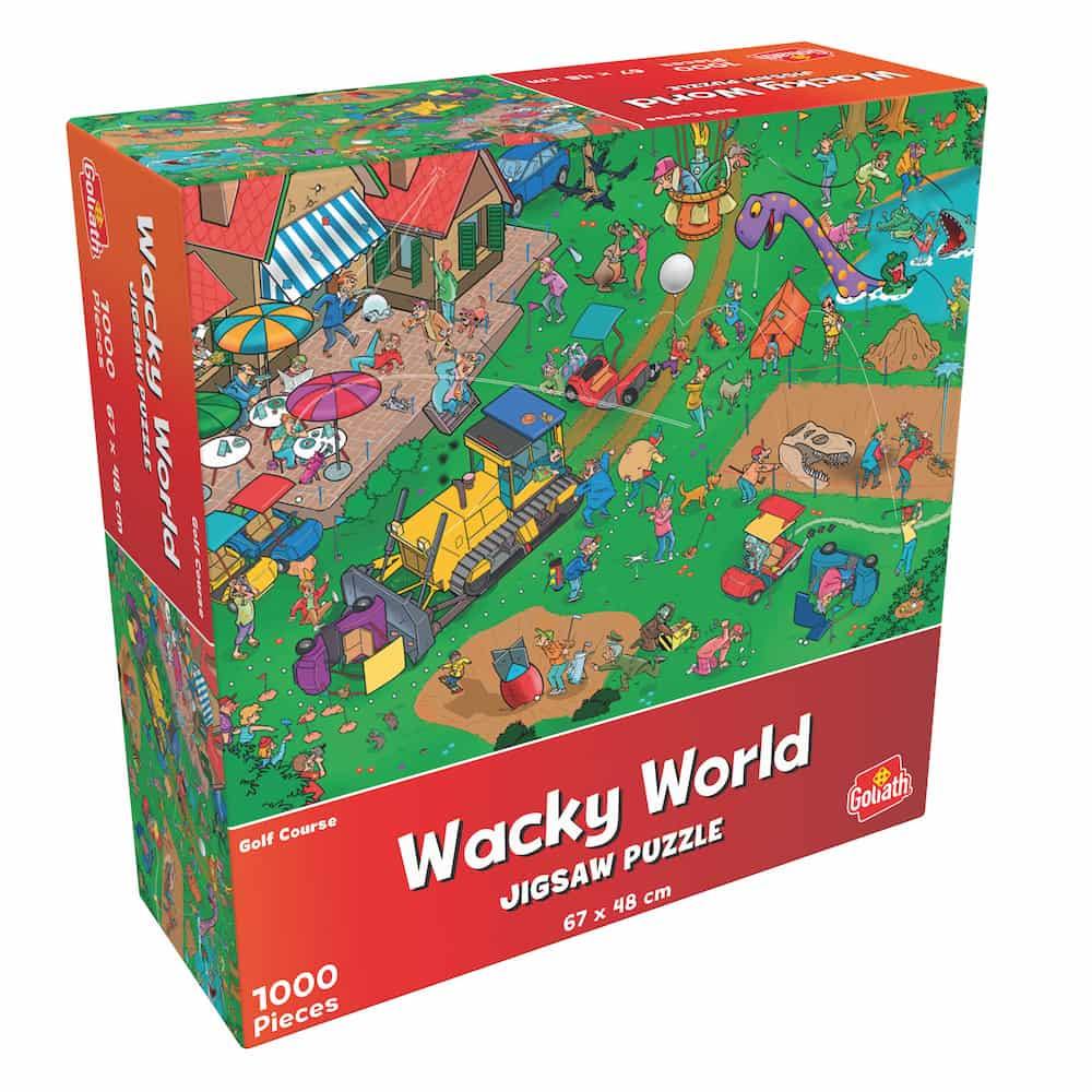 Wacky World Puzzle, 1000 darabos, Golf tanfolyam - Játszma.ro - A maradandó élmények boltja