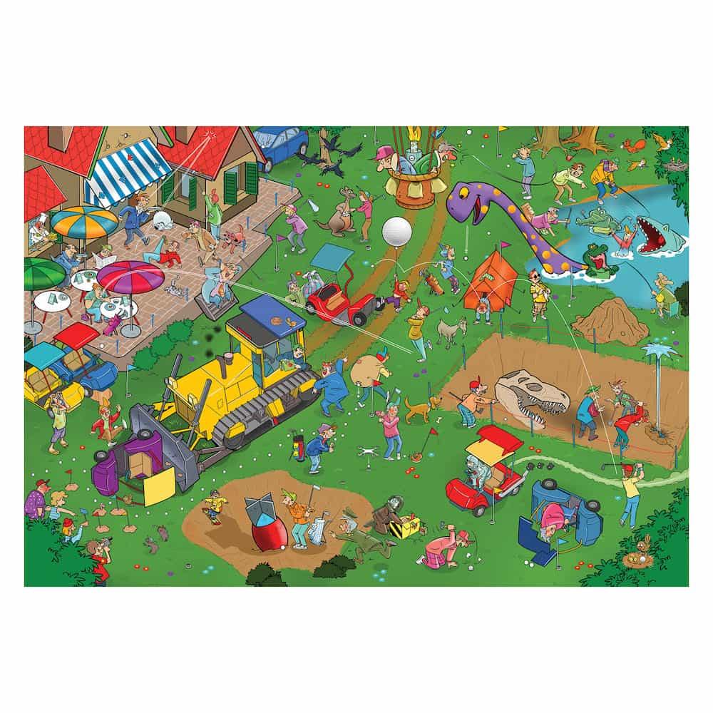 Wacky World Puzzle, 1000 darabos, Golf tanfolyam - Játszma.ro - A maradandó élmények boltja