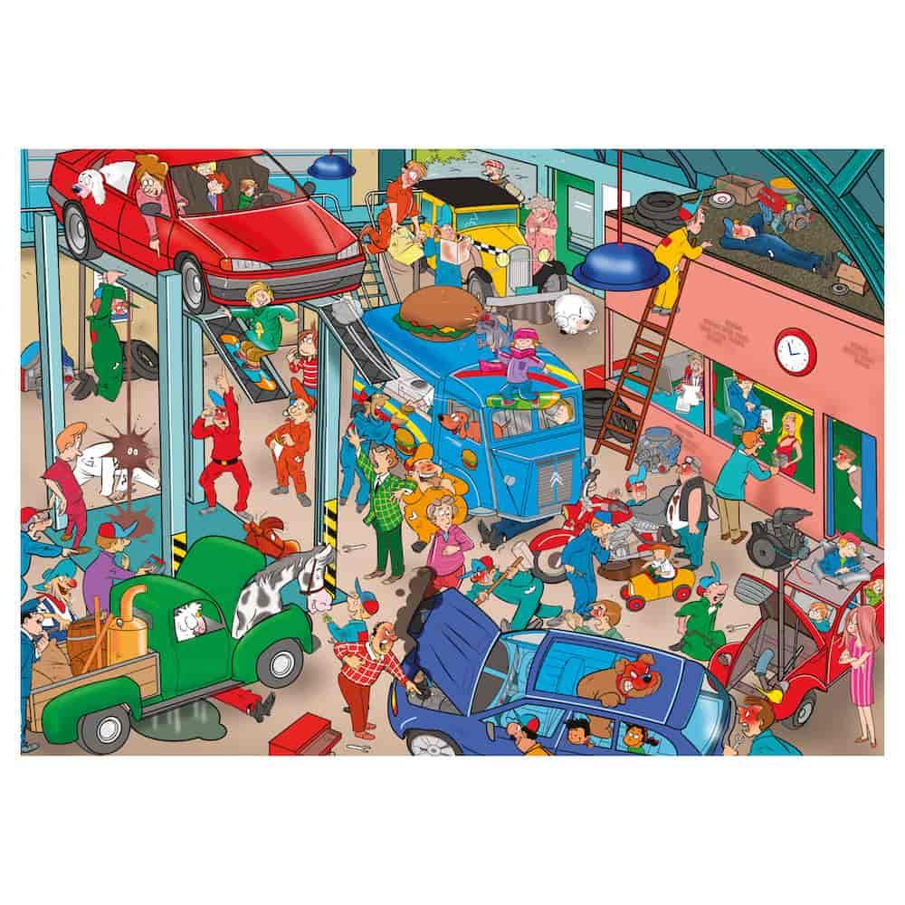 Wacky World Puzzle, 1000 darabos, Garázs - Játszma.ro - A maradandó élmények boltja